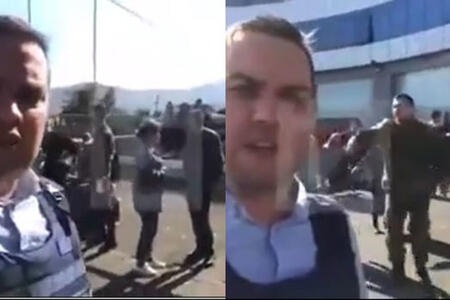 Ermənilərin Xankəndidən qaçmasının görüntüləri yayıldı